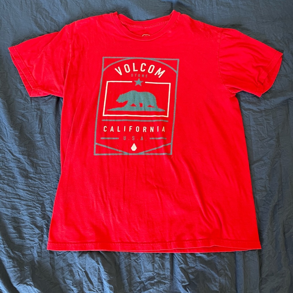 Red Volcom Shirt